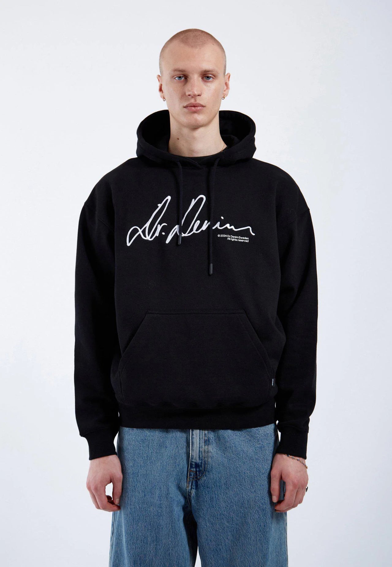 Damien Hoodie - Black Script