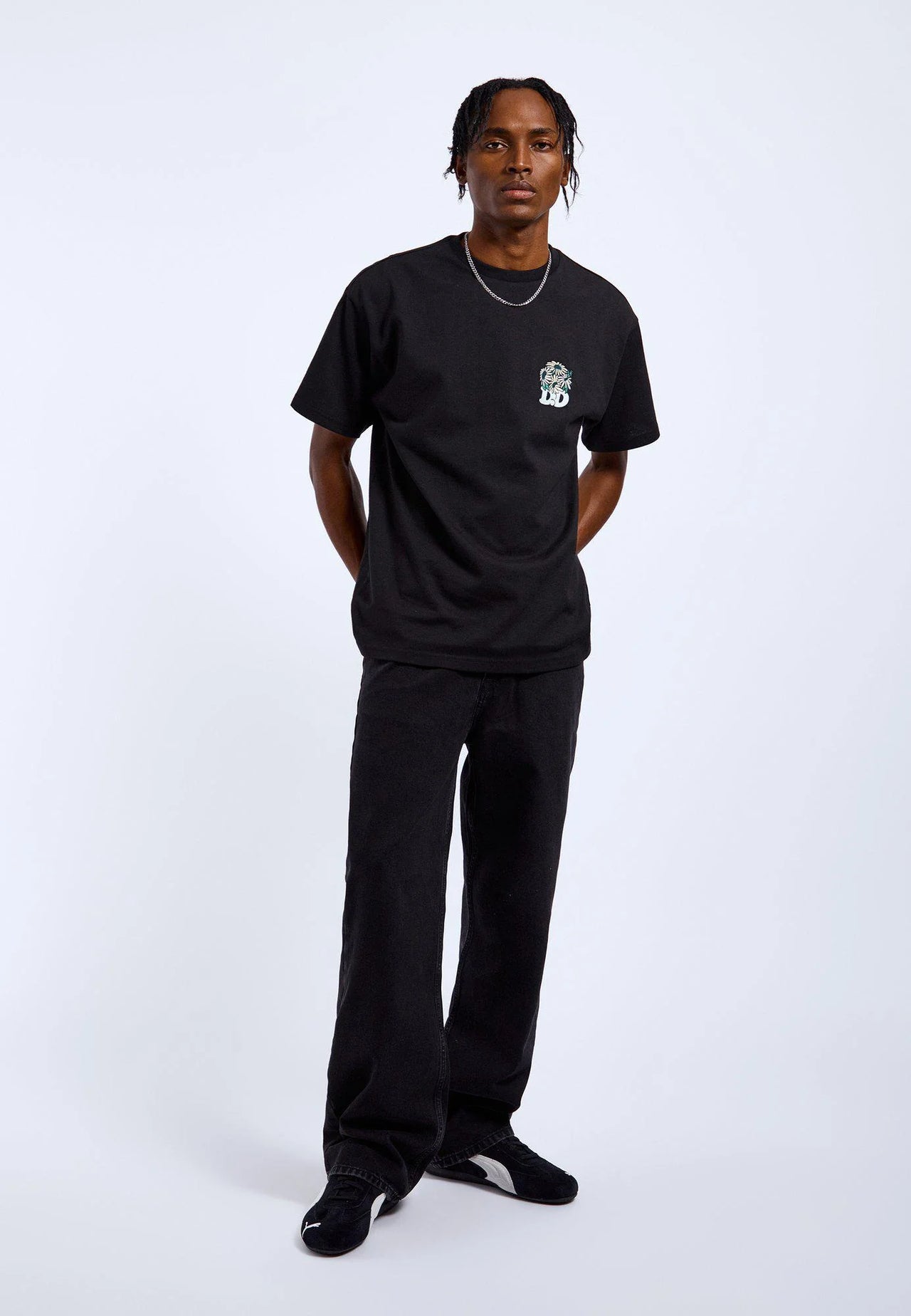 Omar Relaxed - Worn Black