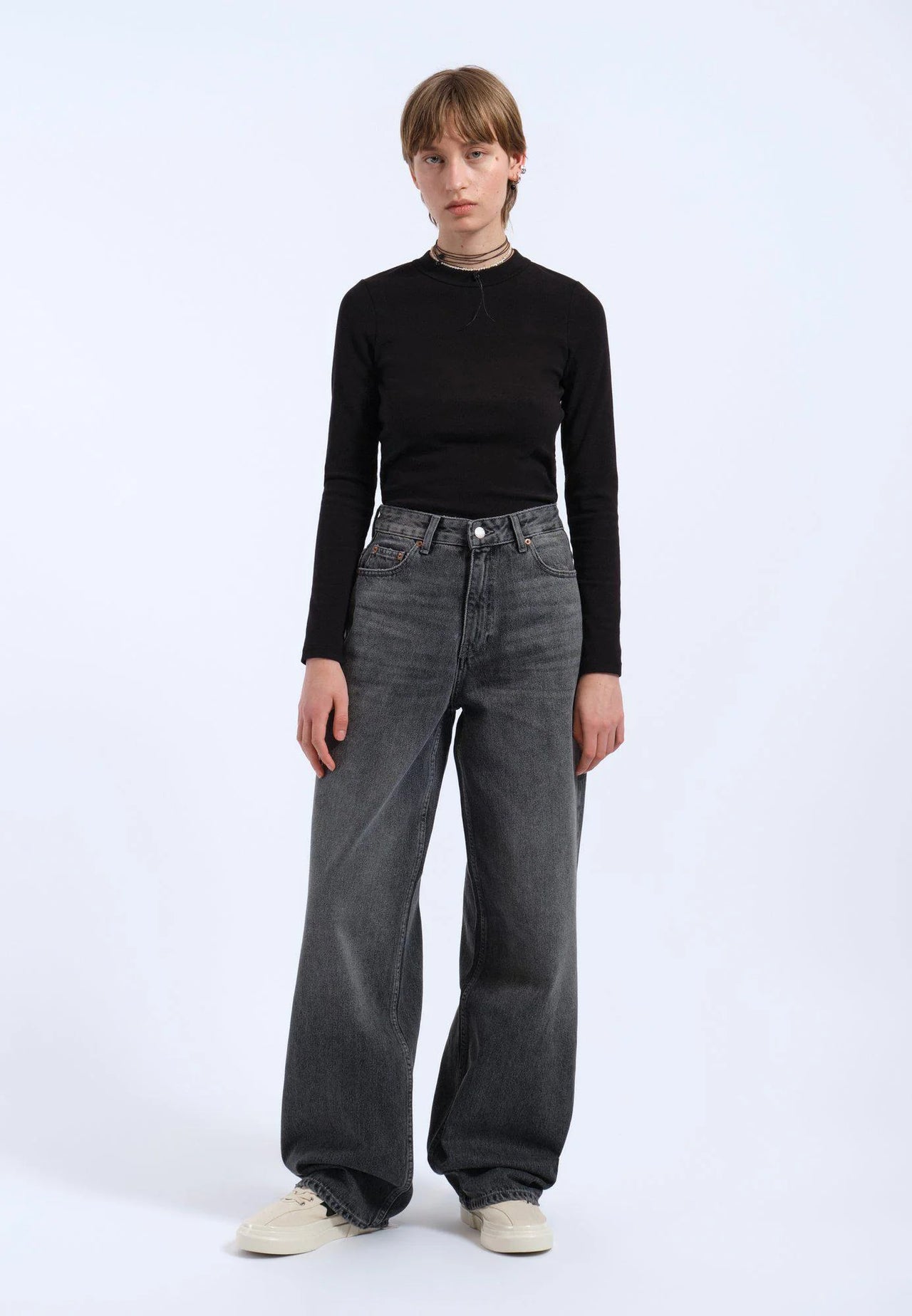 Donna High Relaxed - Mid Grey Used