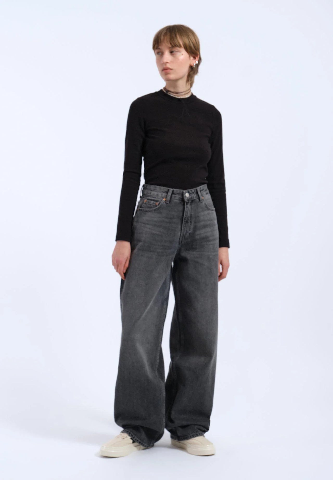 Donna High Relaxed - Mid Grey Used