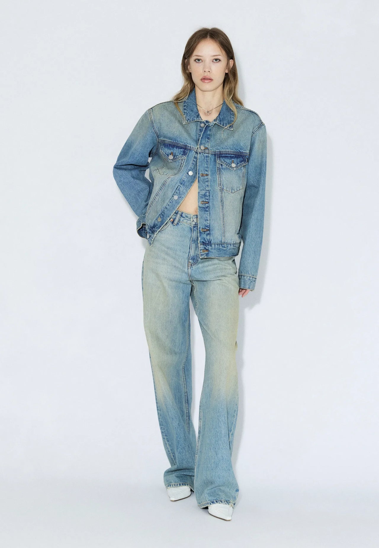 Donna High Relaxed - Stream Sky Aged