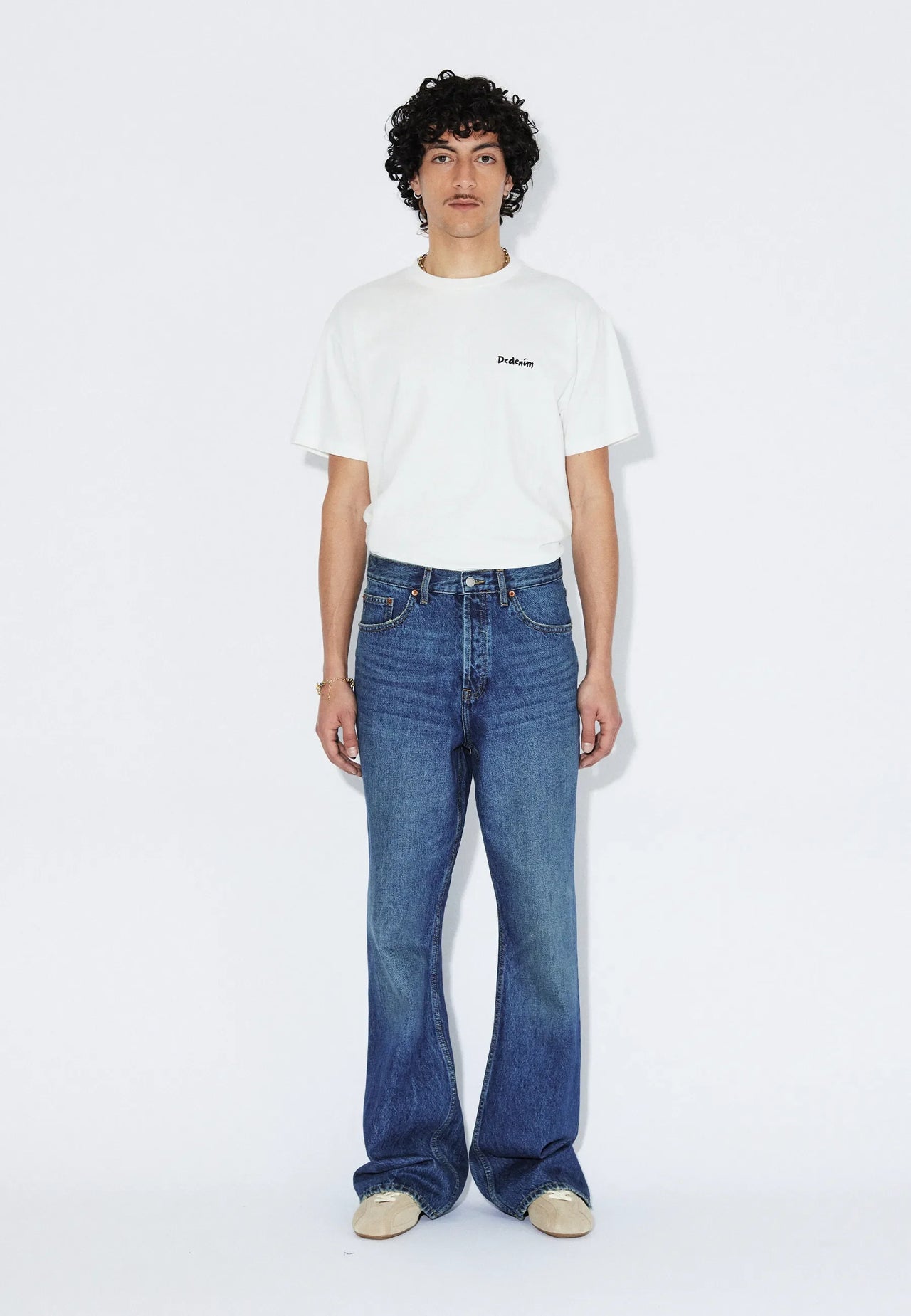 Rift Wide Bootcut - Stream Dark Fade Vintage