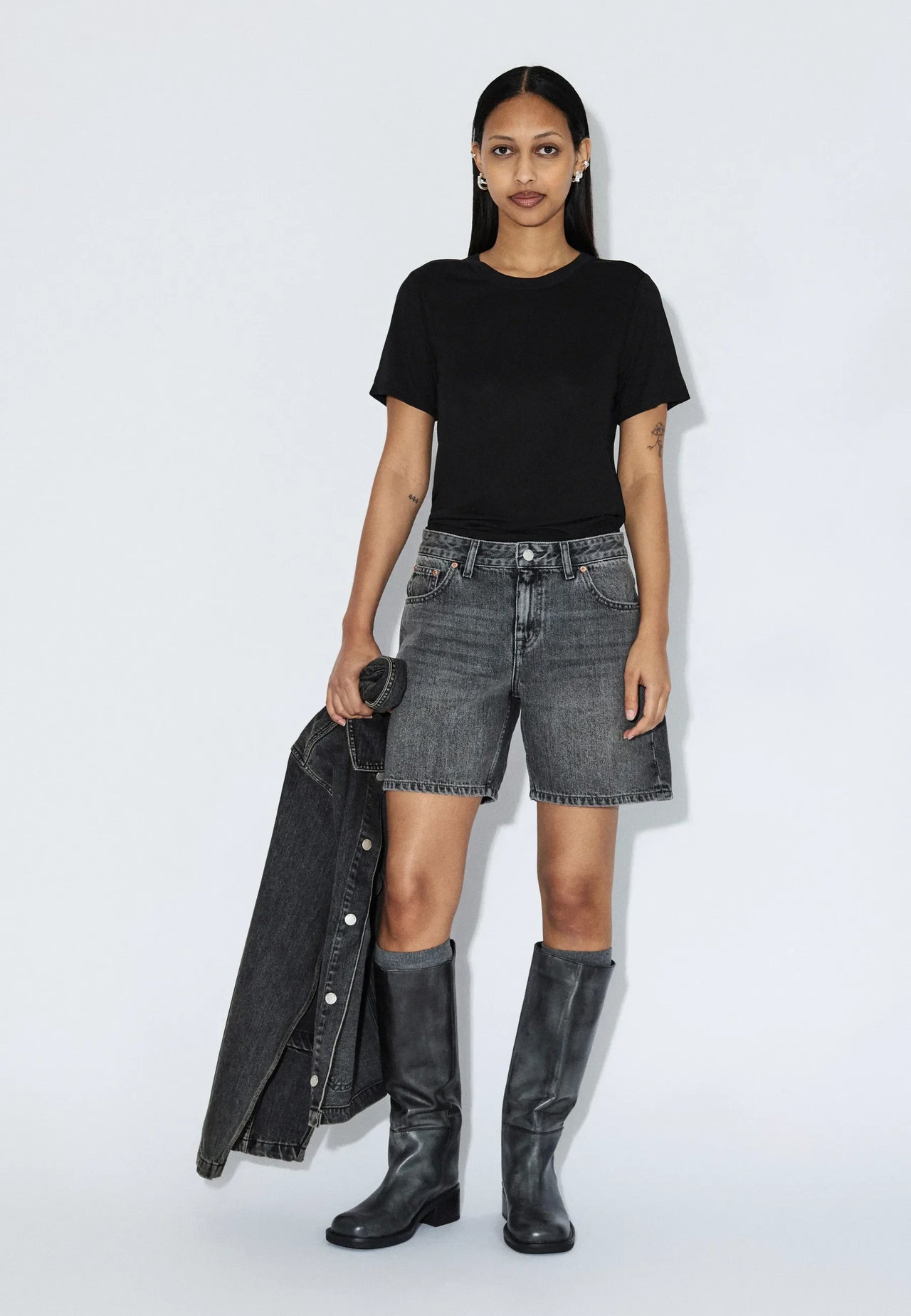 Hill Shorts - Mid Grey Used