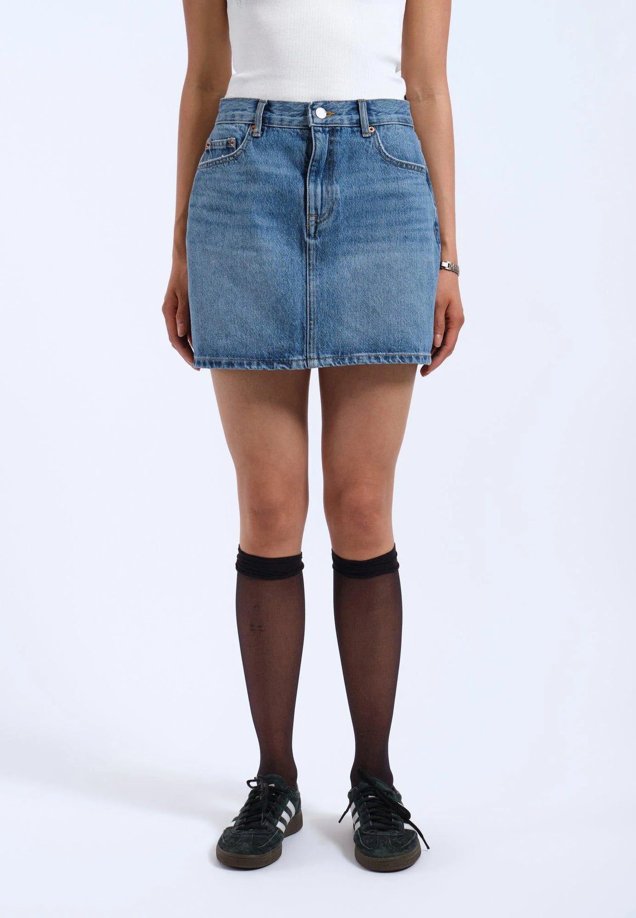 Arch Skirt - Stream Sky Used