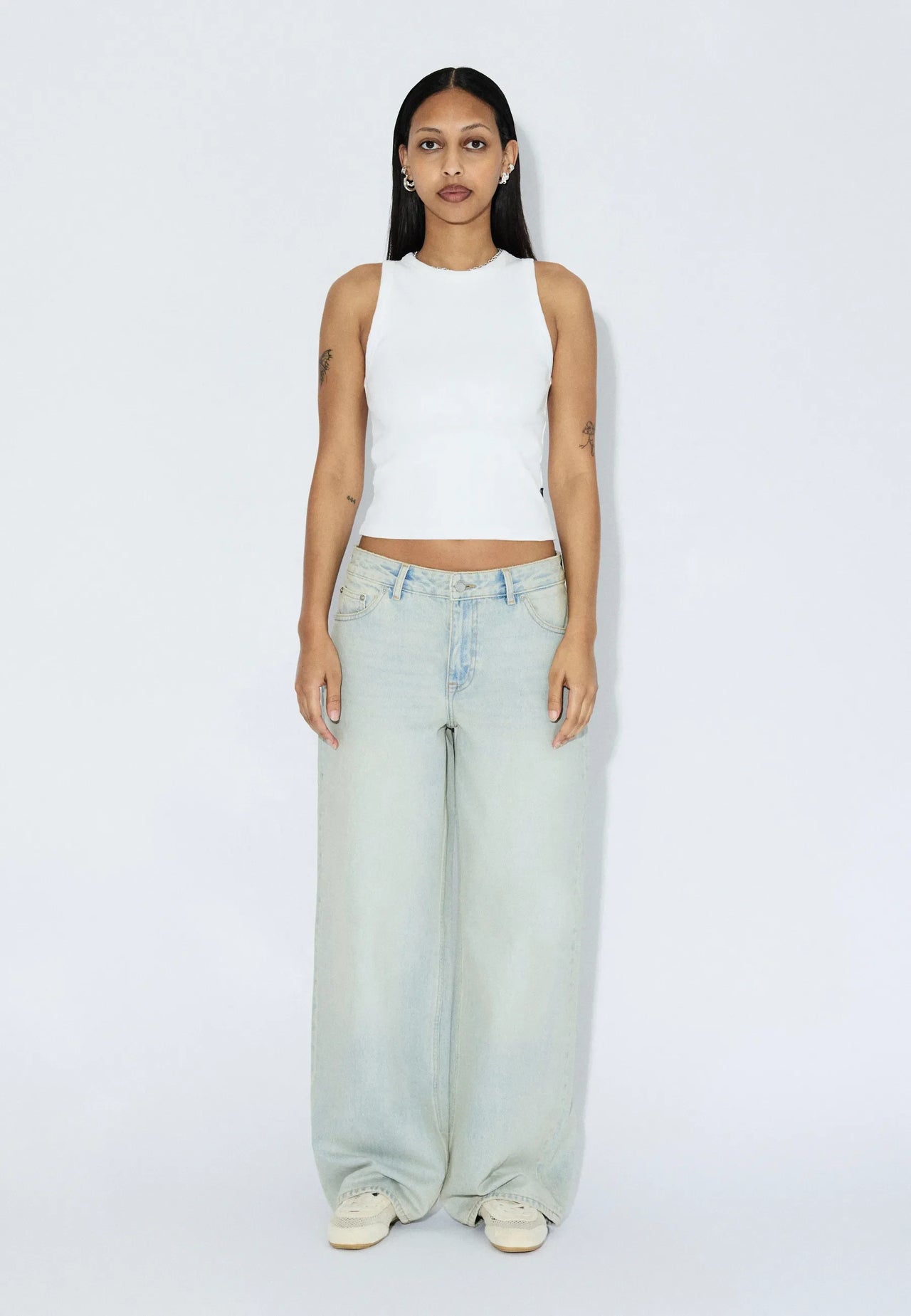 Ary Low Baggy - Stream Pale Vintage Worn