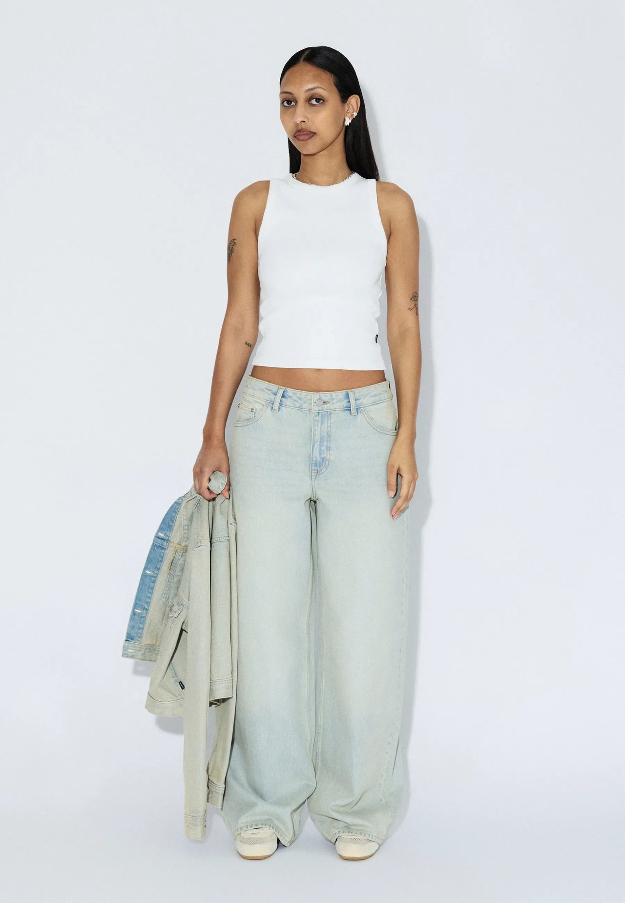 Ary Low Baggy - Stream Pale Vintage Worn