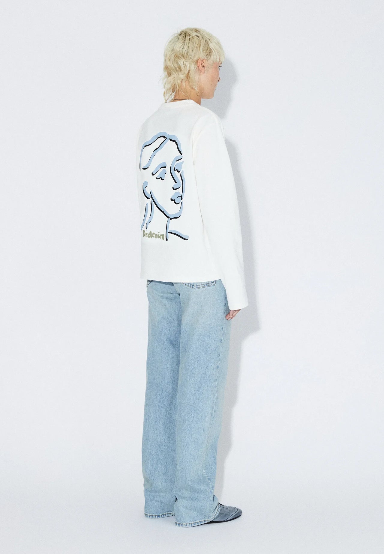 Kath Long Sleeve - Off White Draw