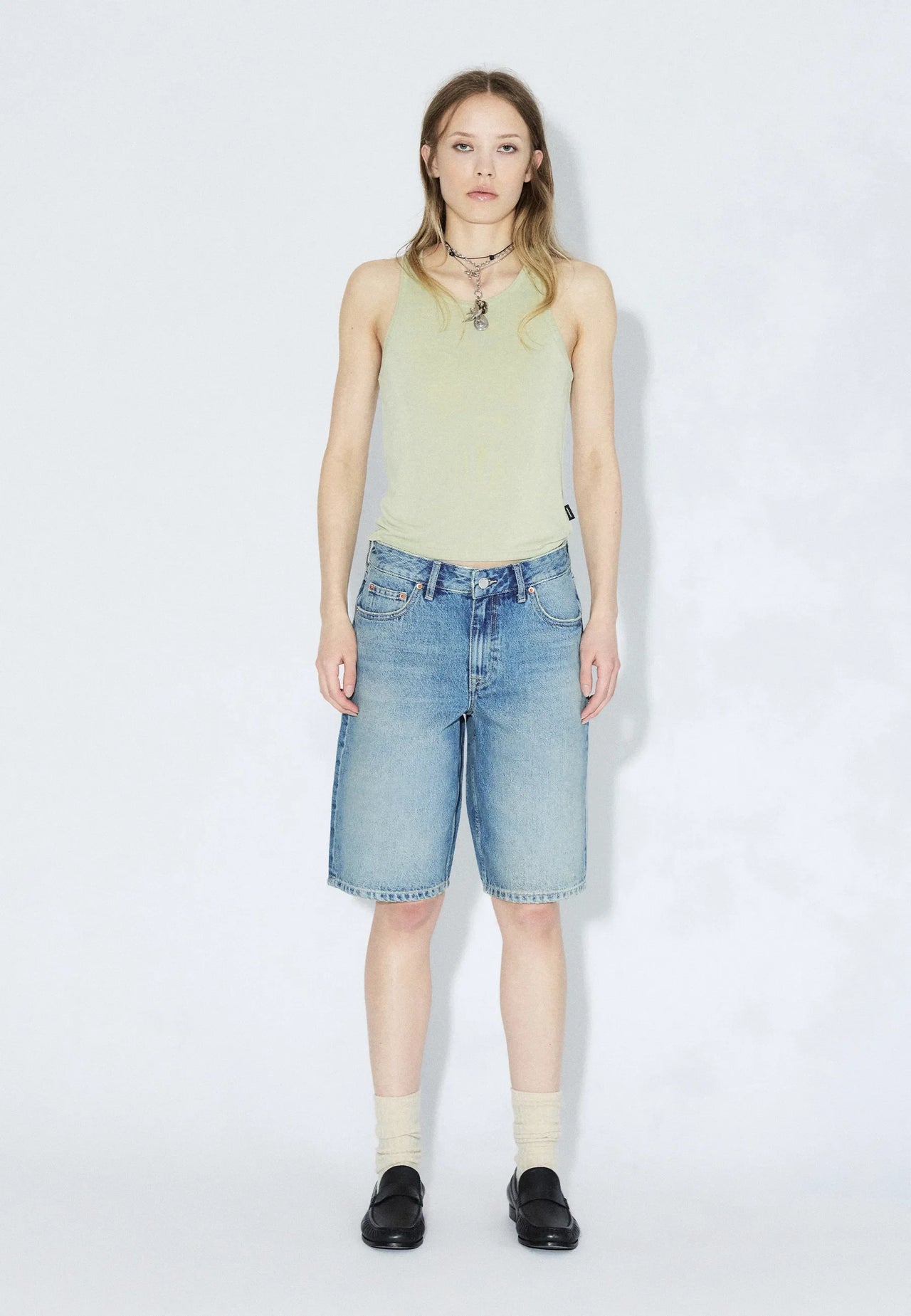 Asra Shorts - Drift Sky Used