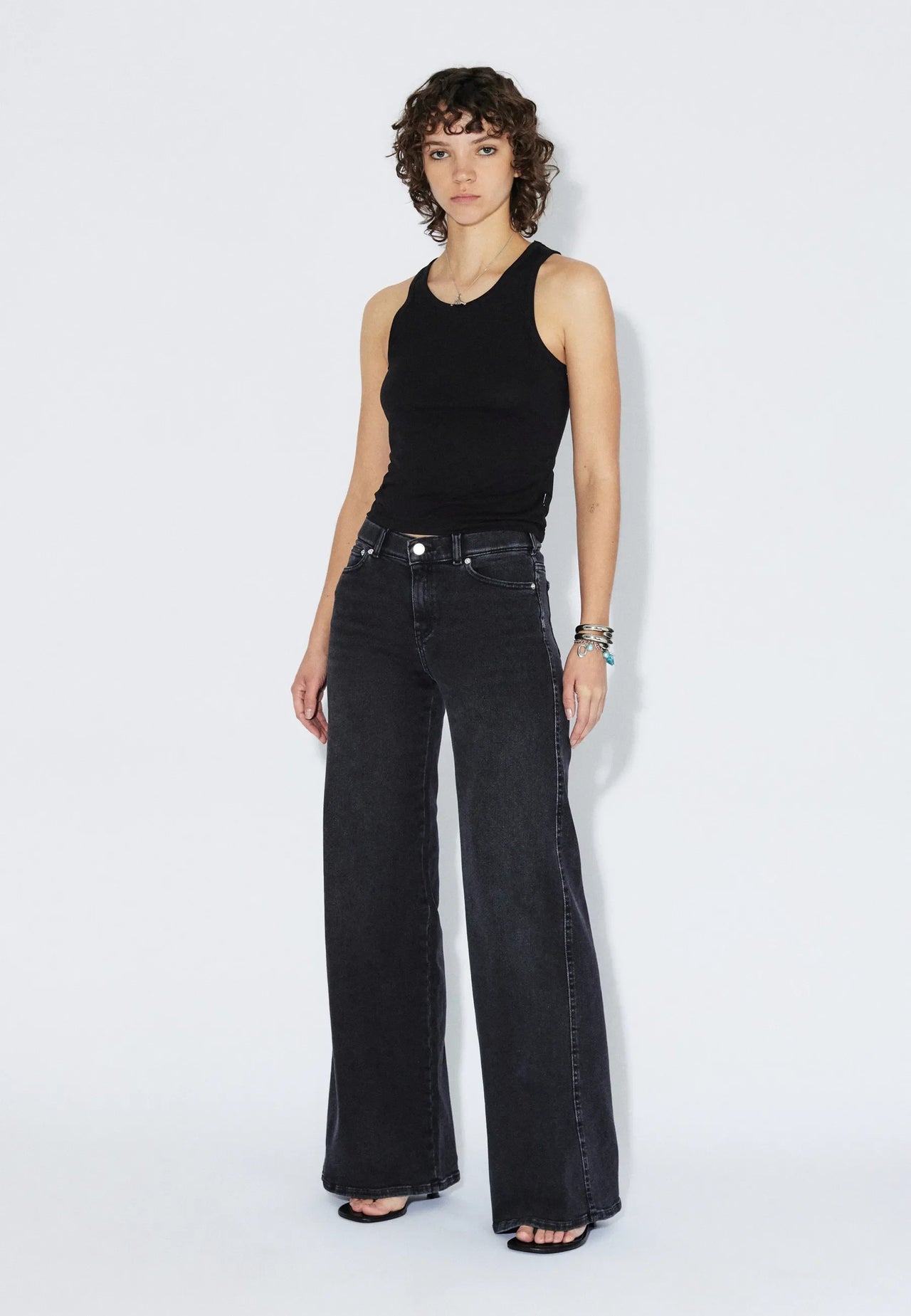 Zila Mid Wide - Black Mist