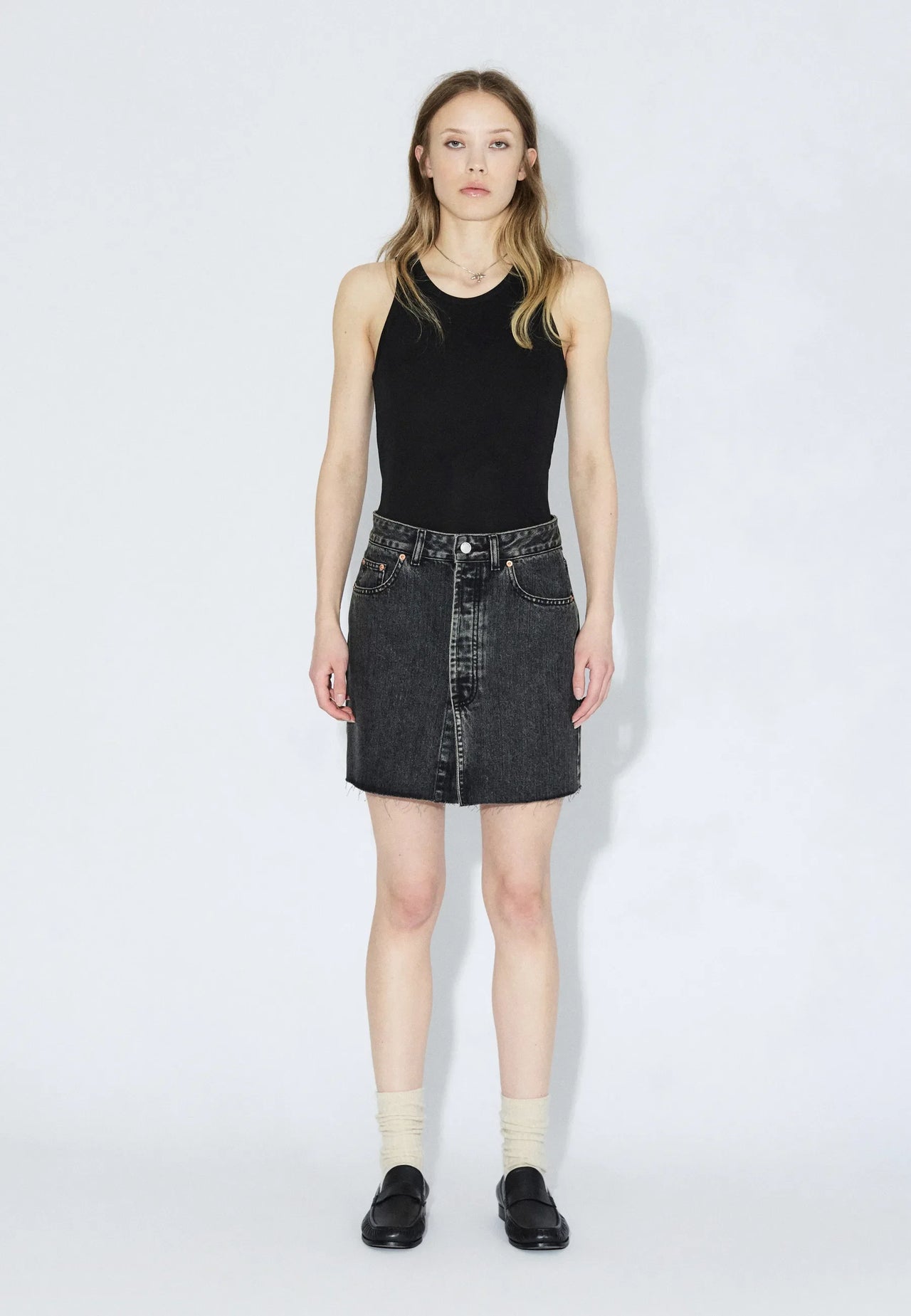 Ara Skirt - Aged Black