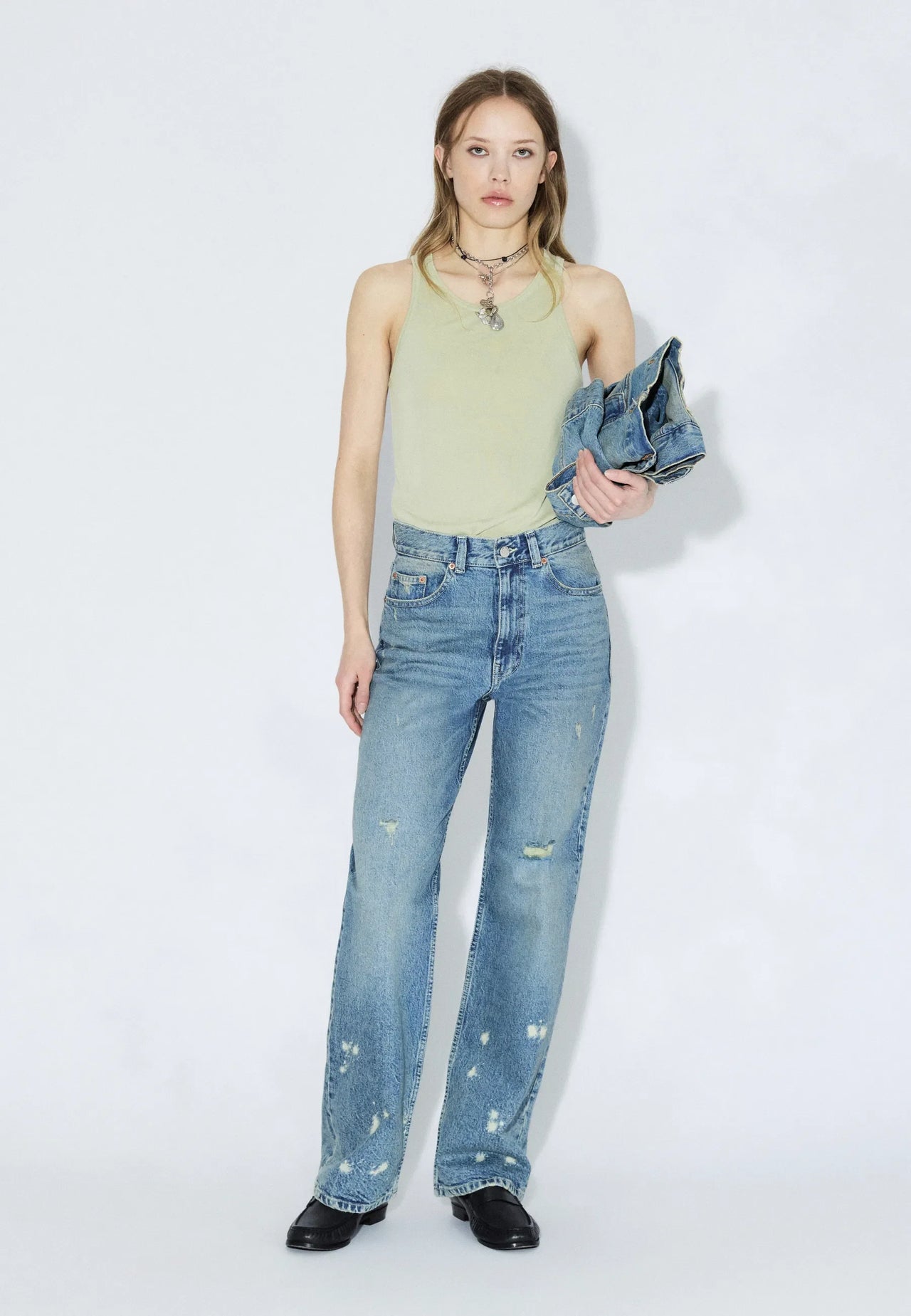 Echo High Straight - Bay Sky Dirty