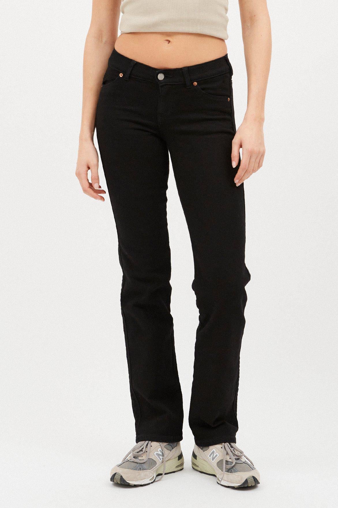 Dixy Straight- Solid Black