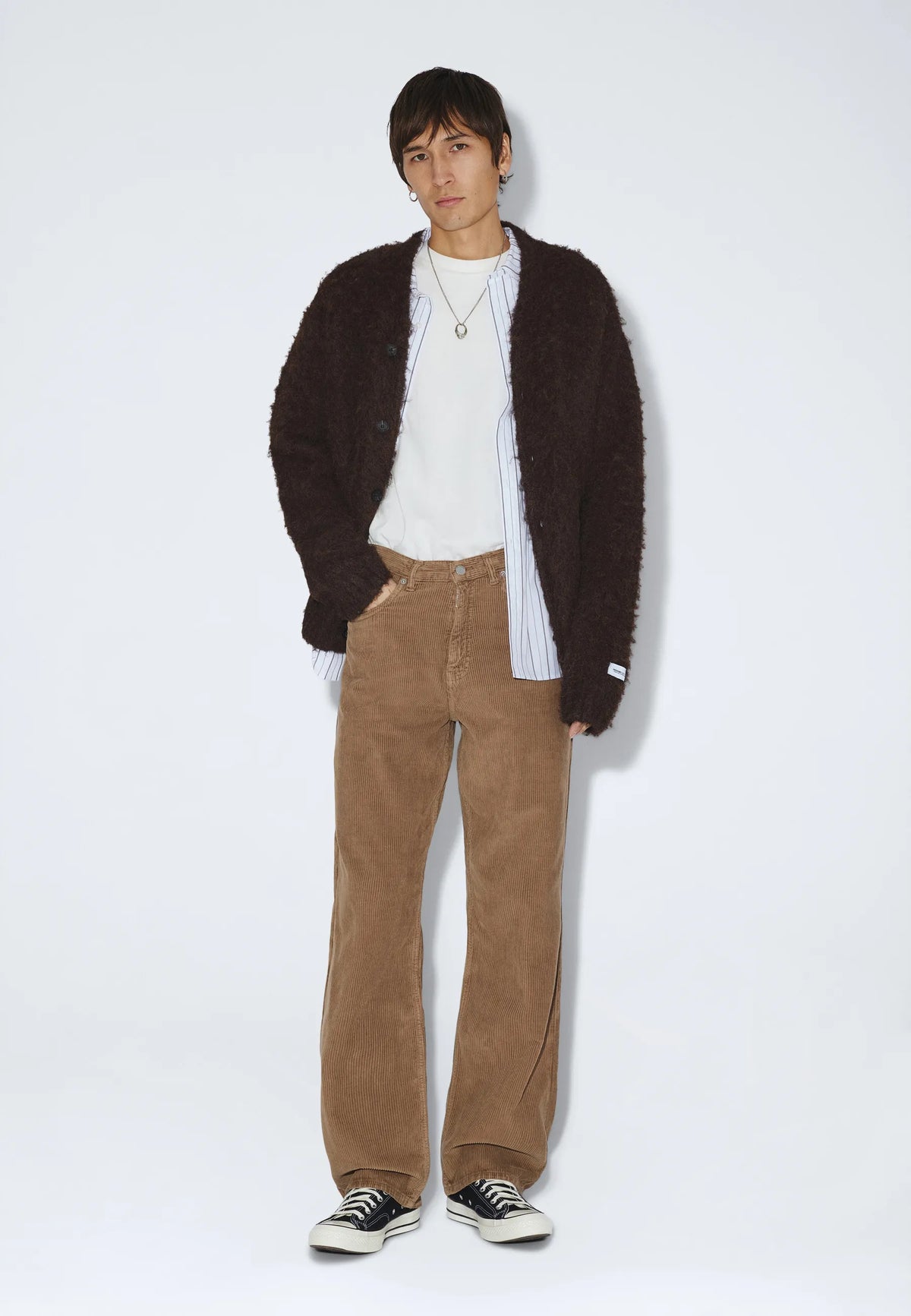 Omar Relaxed - Washed Khaki Cord