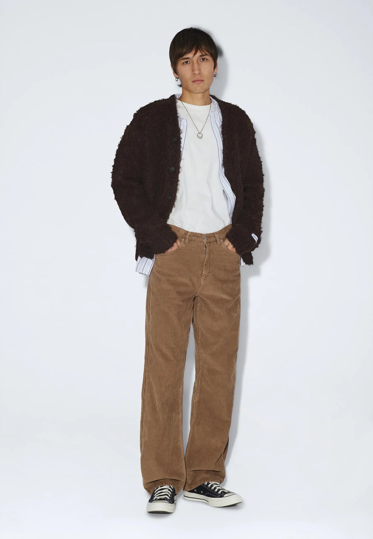 Omar Relaxed - Washed Khaki Cord