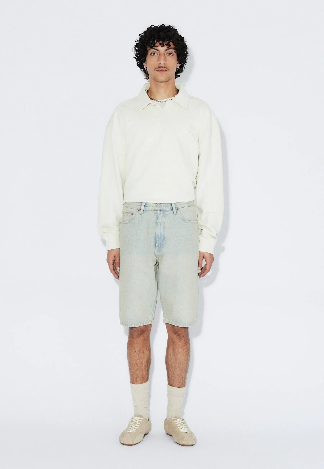 Omar Shorts - Stream Light Sand