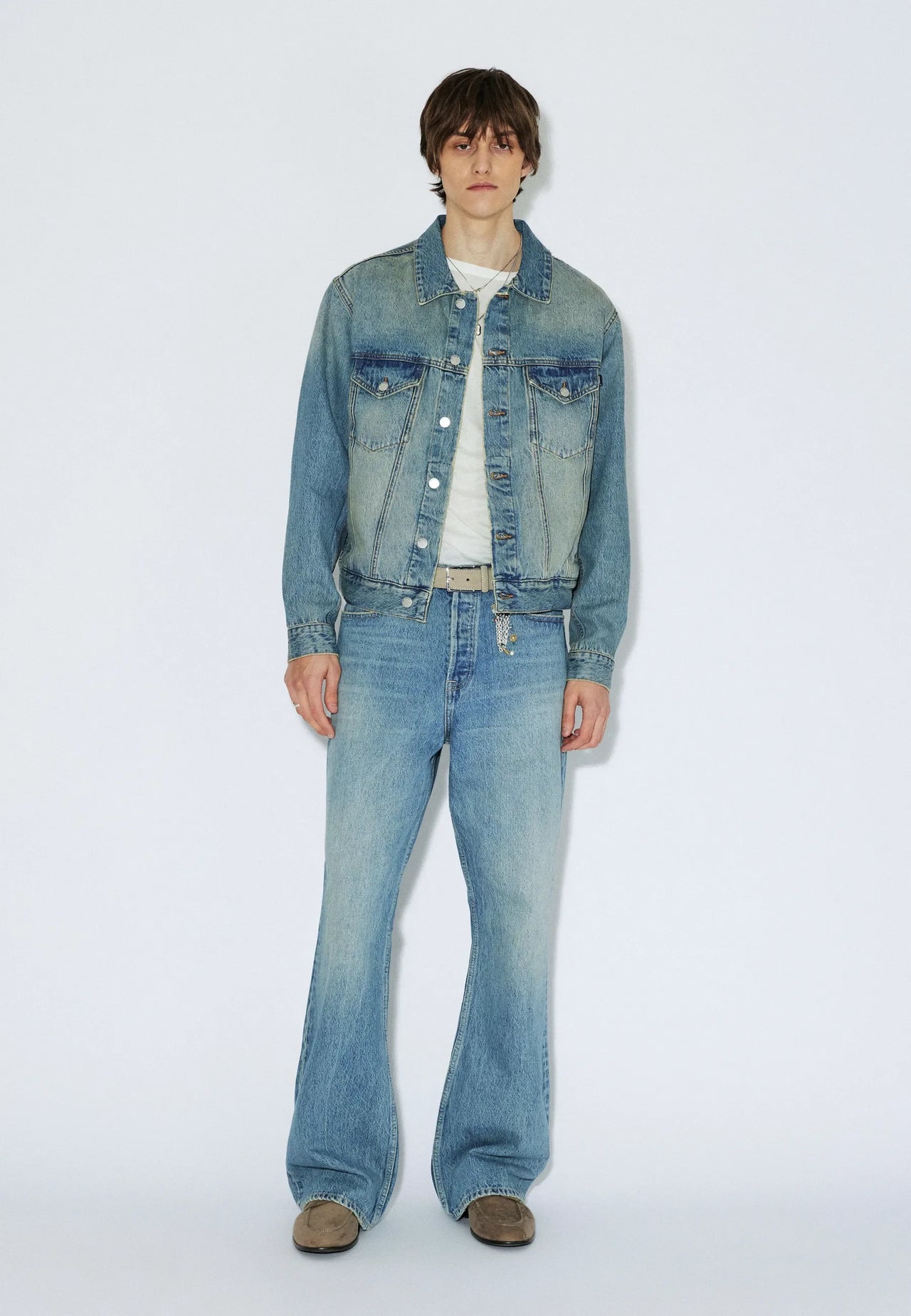 Rift Wide Bootcut - Drift Sky Used