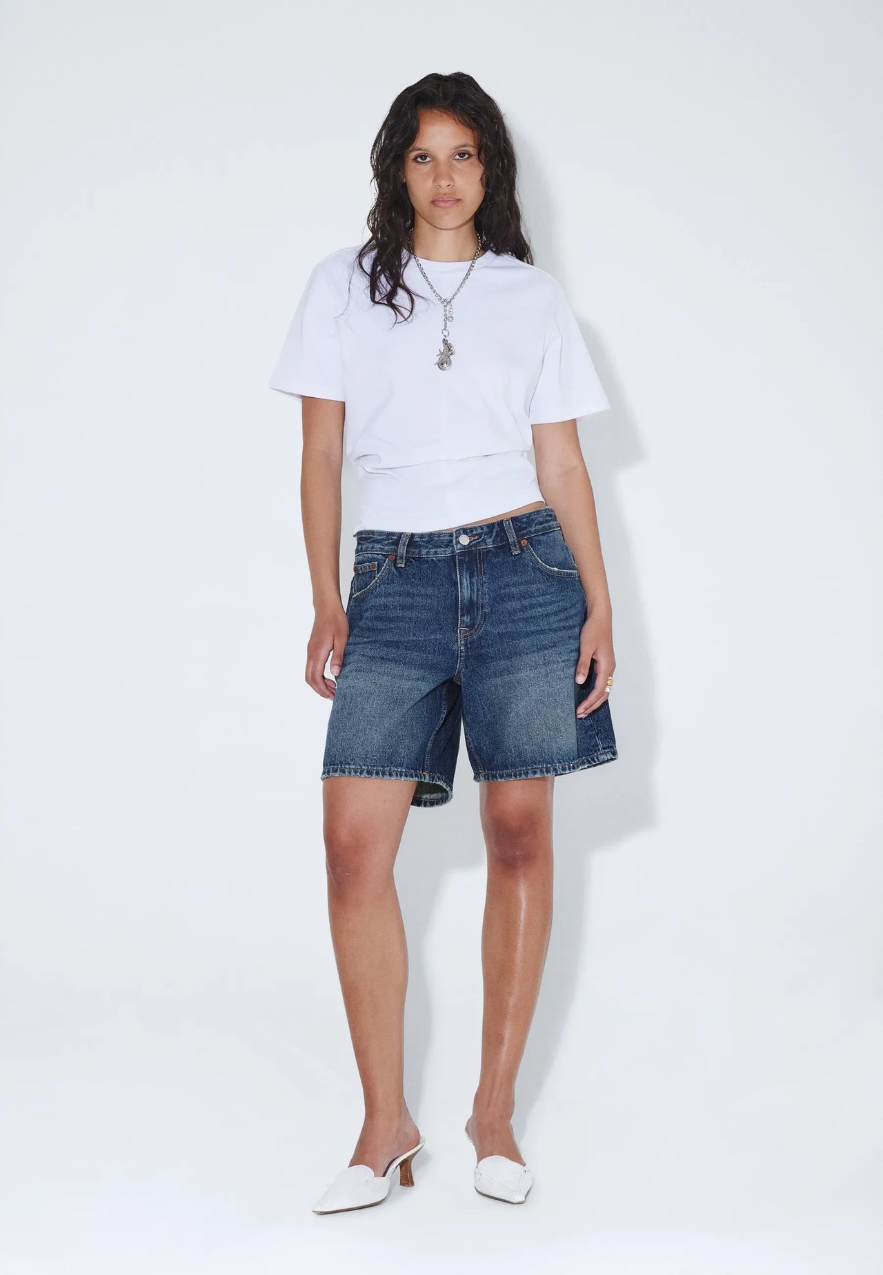 Hill Shorts - Stream Dark Fade Vintage
