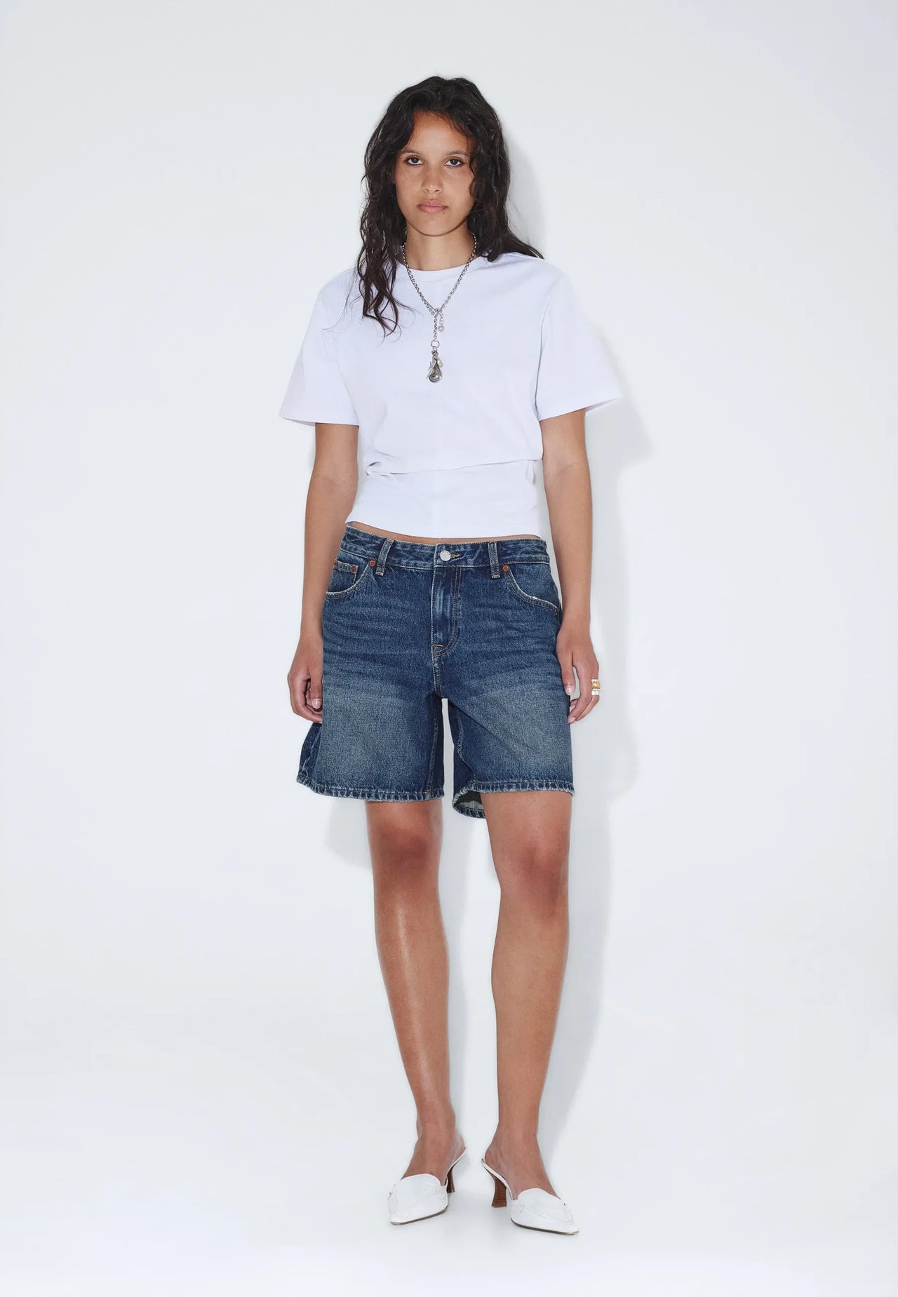Hill Shorts - Stream Dark Fade Vintage