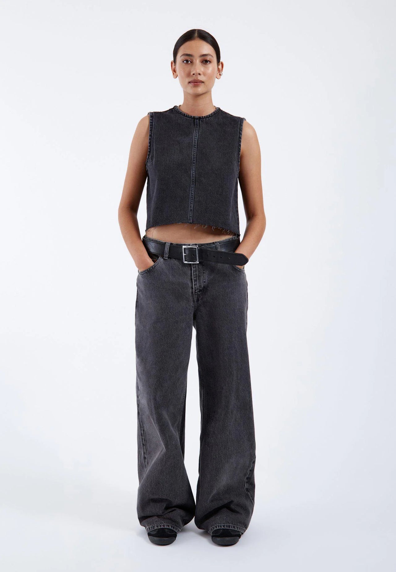 Erin Top - Retro Black