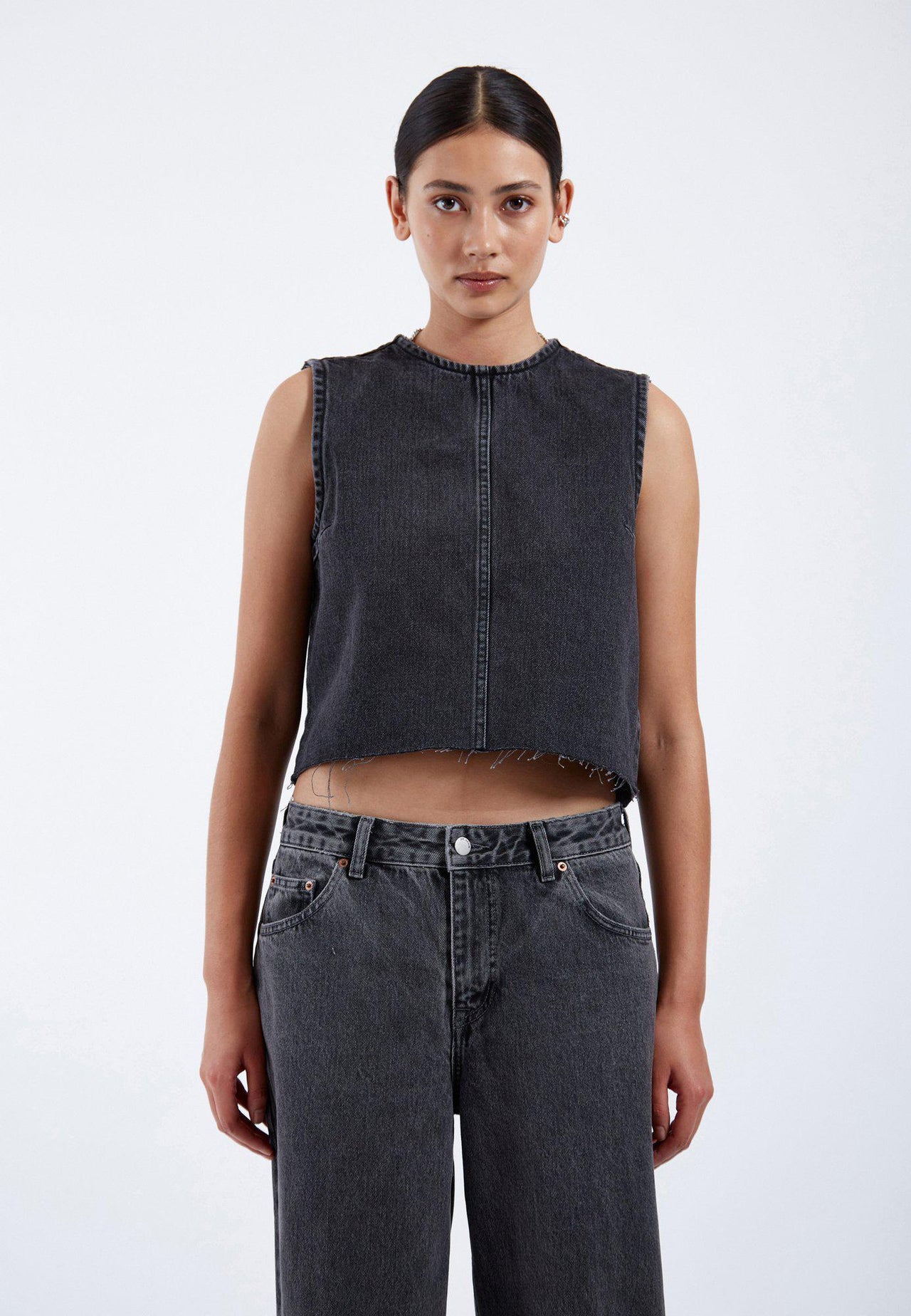 Erin Top - Retro Black