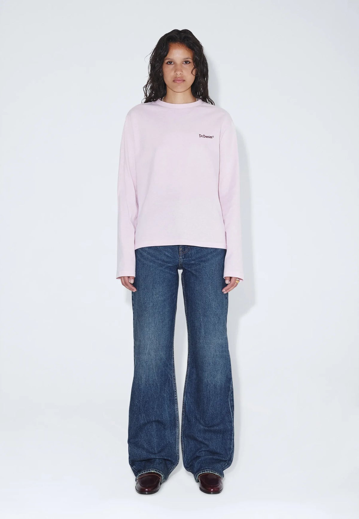 Kath Longsleeve - Pink Flower