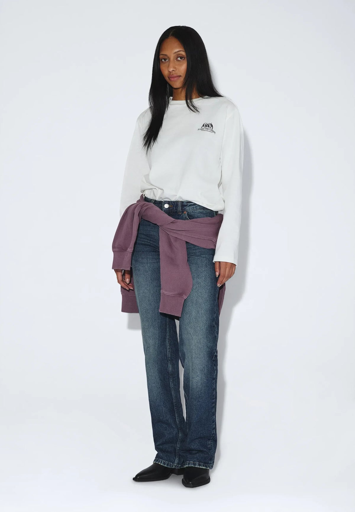 Kath Longsleeve - Off White Time