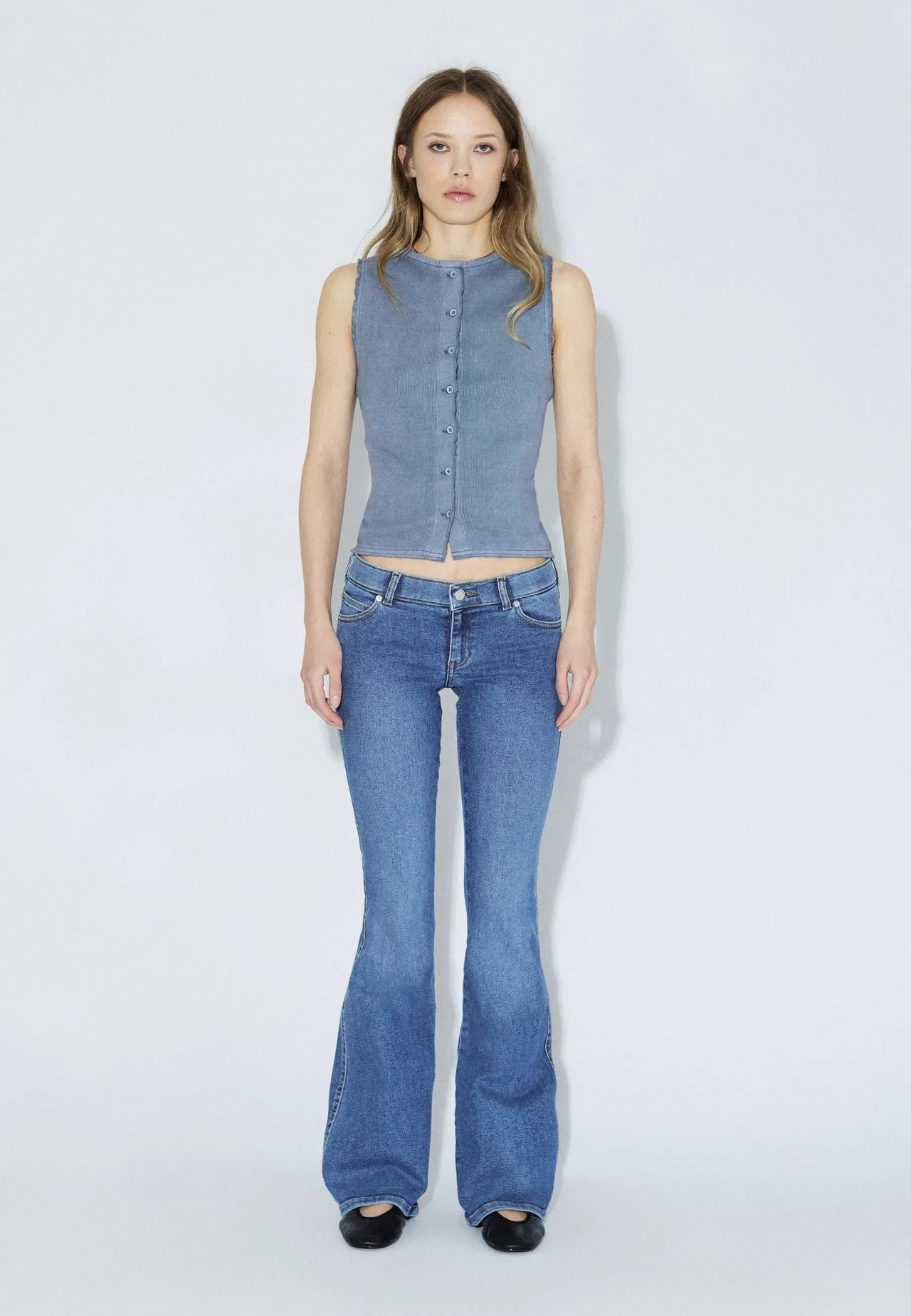 Kily Low Bootcut - Cape Sky Shade