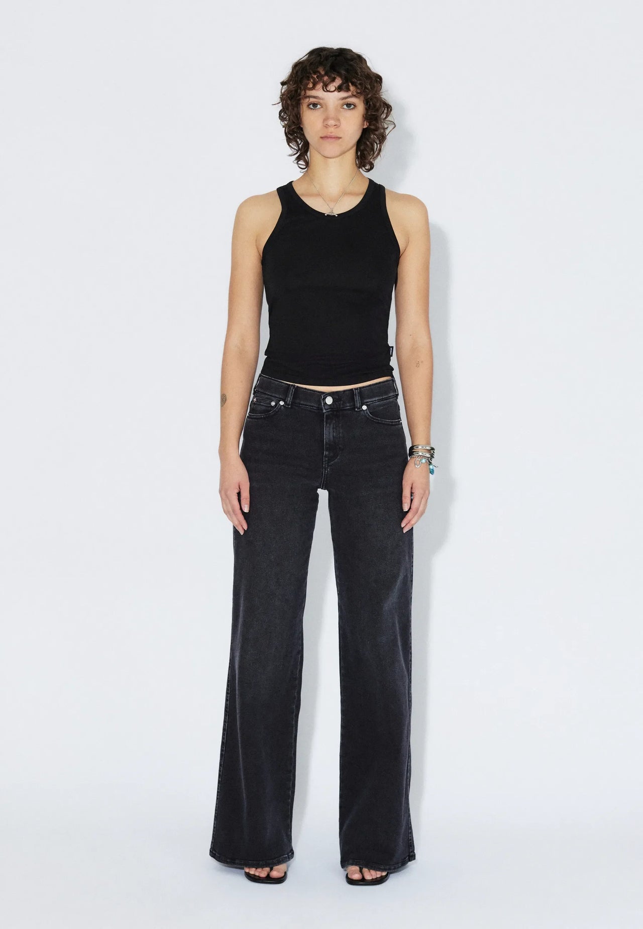Zila Mid Wide - Black Mist