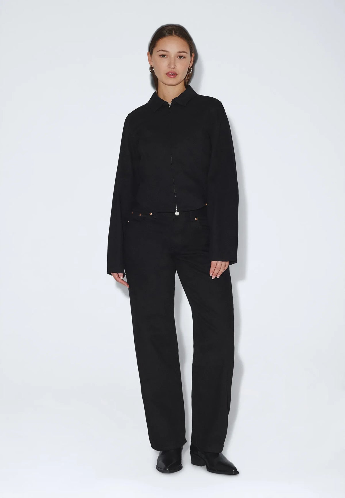 Nika Mid Straight - Black