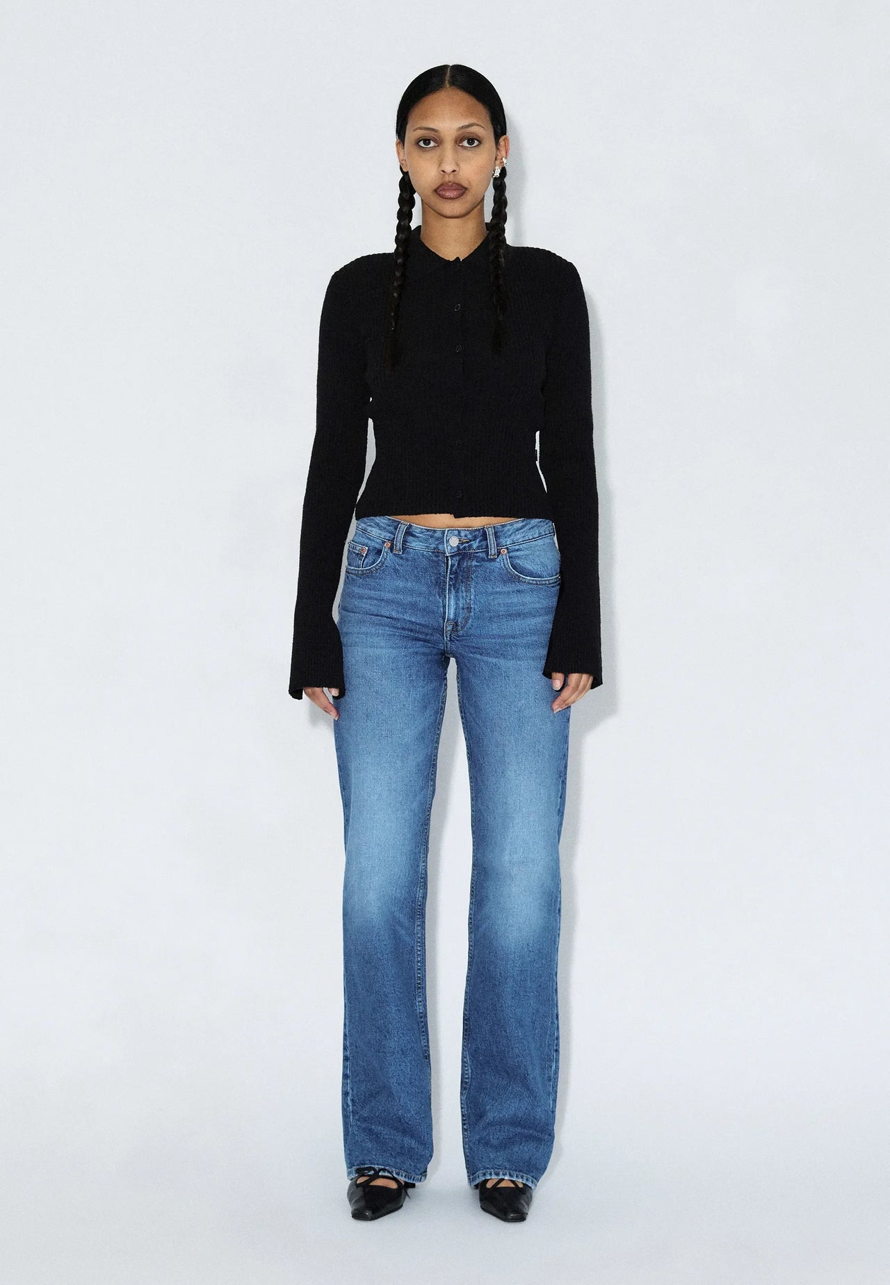 Addy Mid Straight - Bay Mid Fade