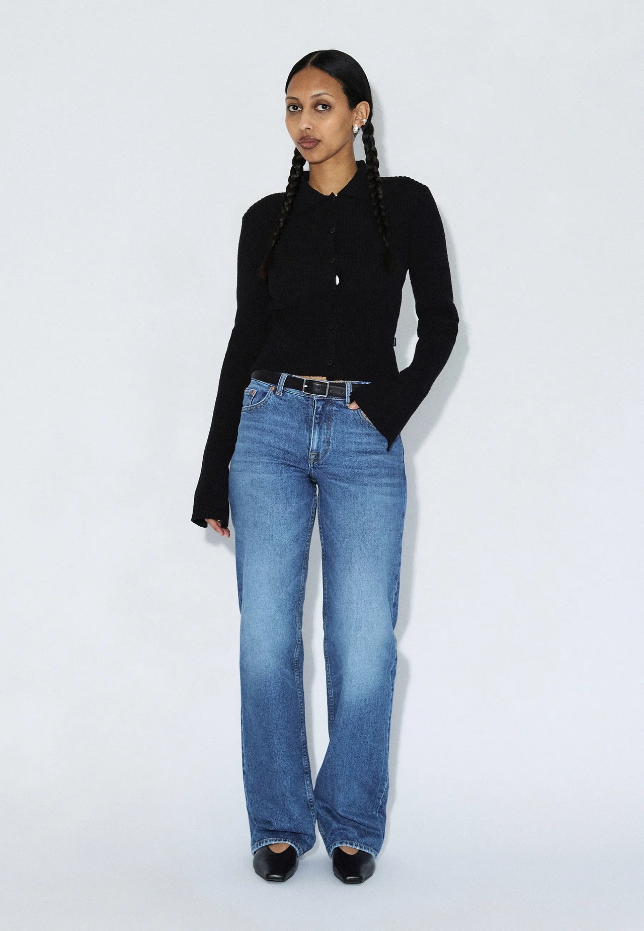 Addy Mid Straight - Bay Mid Fade