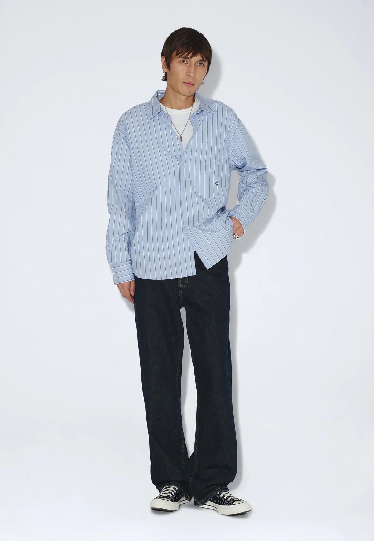 Wes Shirt - Blue Stripe