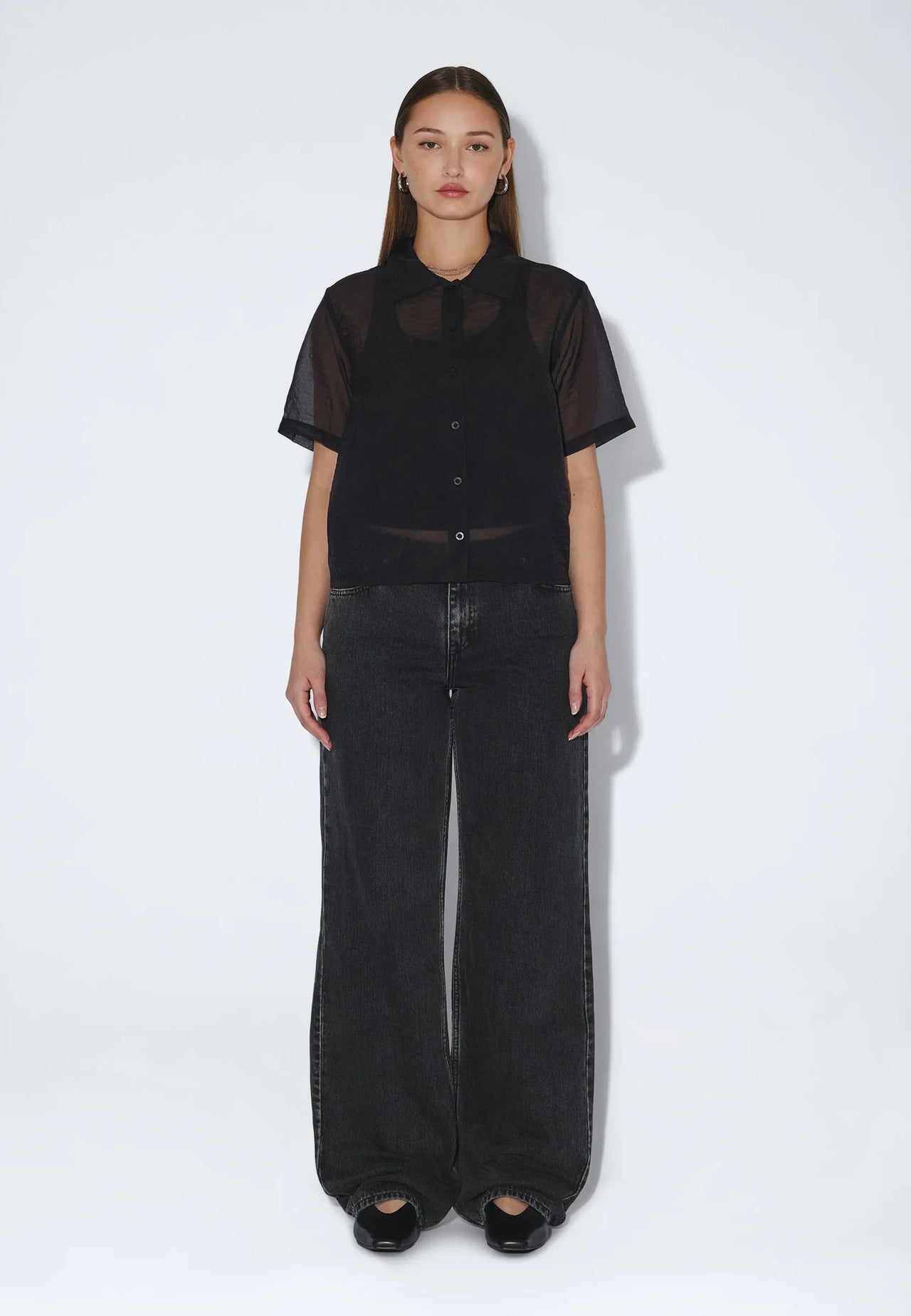 Hollow Shirt - Black