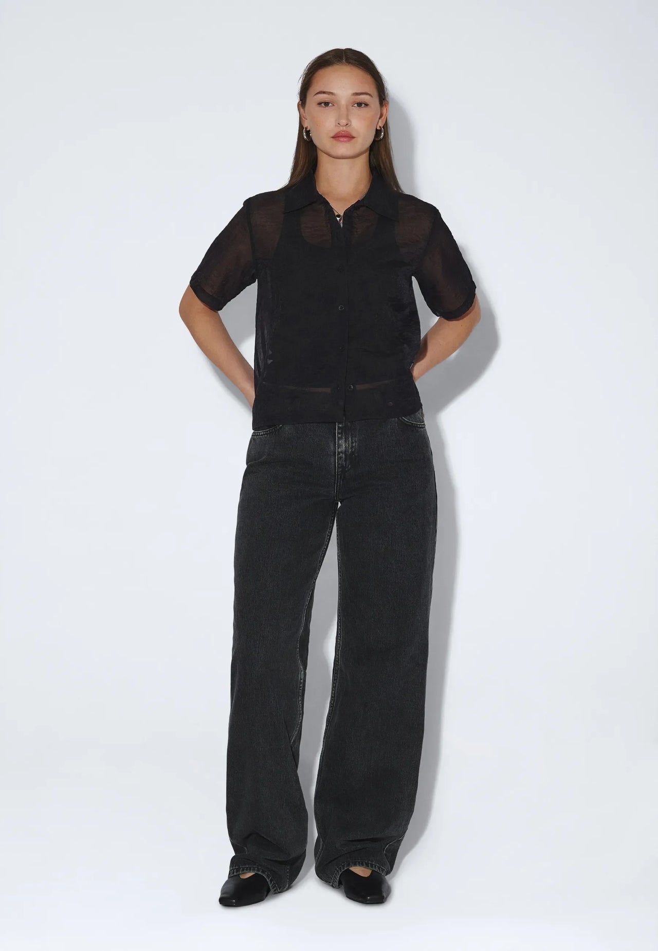 Hollow Shirt - Black