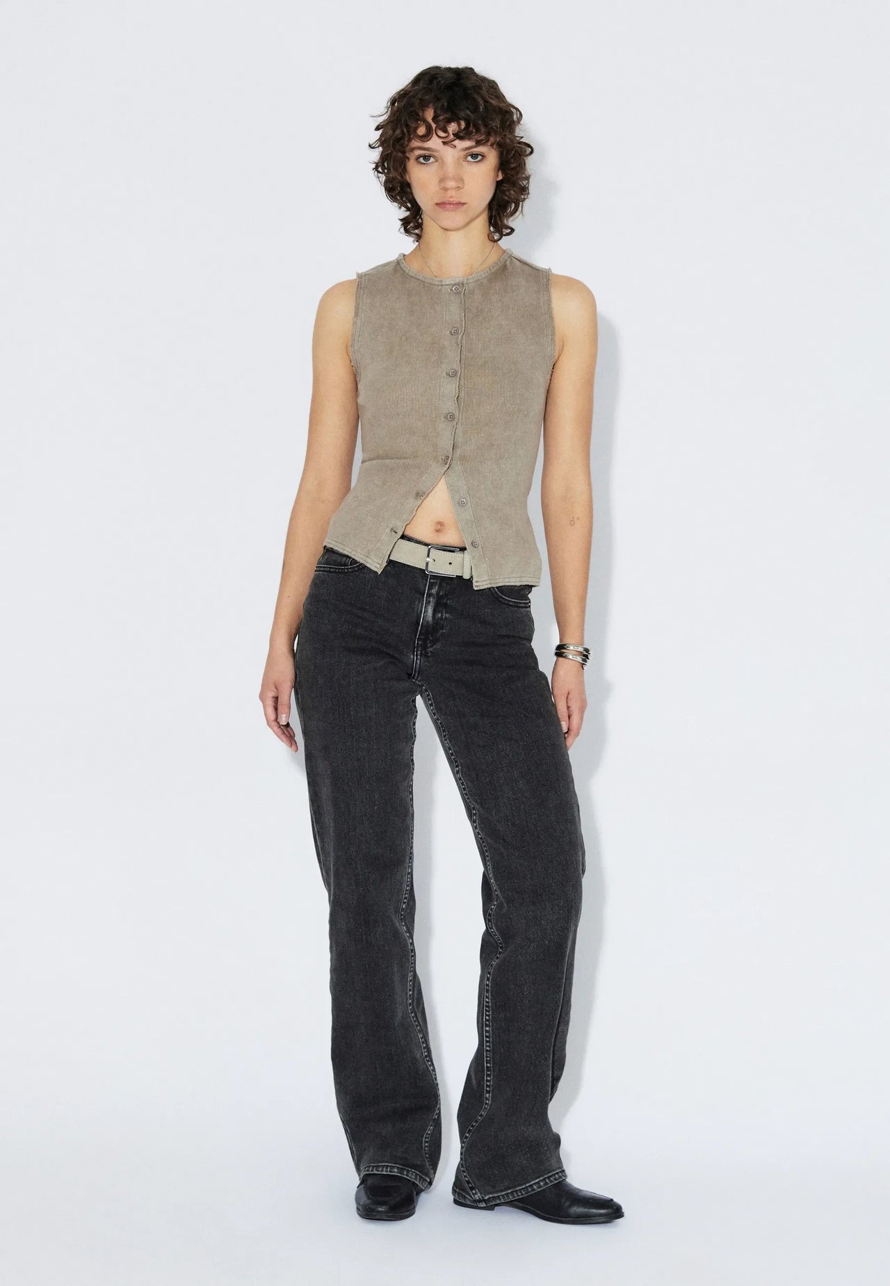 Lilja Rib - Washed Khaki