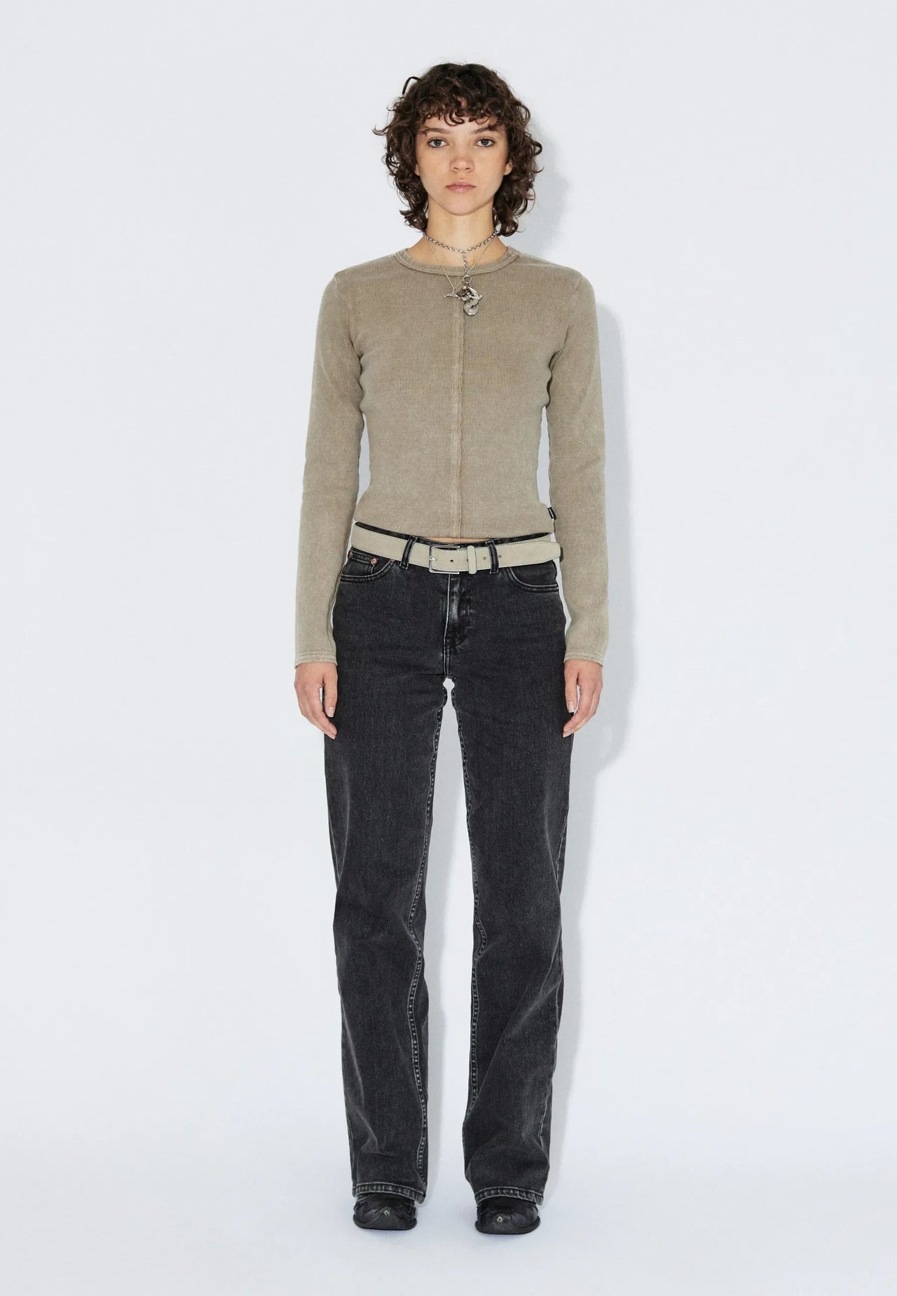Stella Rib - Washed Khaki