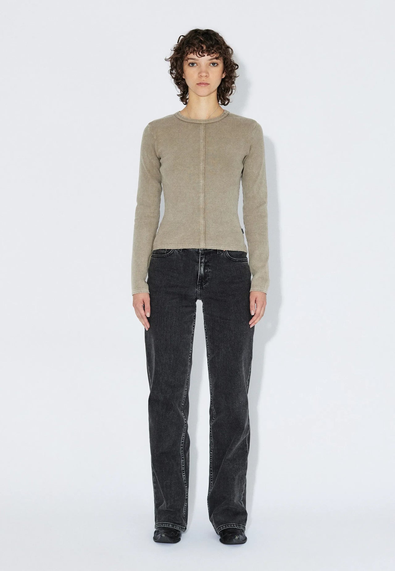 Stella Rib - Washed Khaki