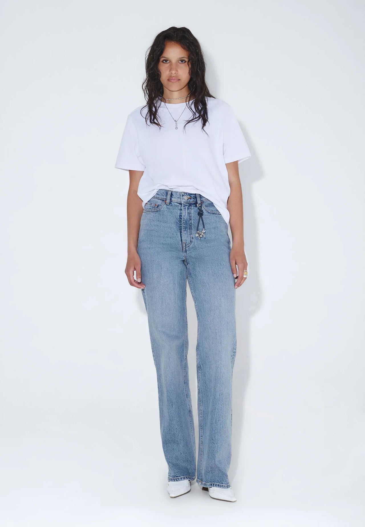 Talia Tee - Off White Fog