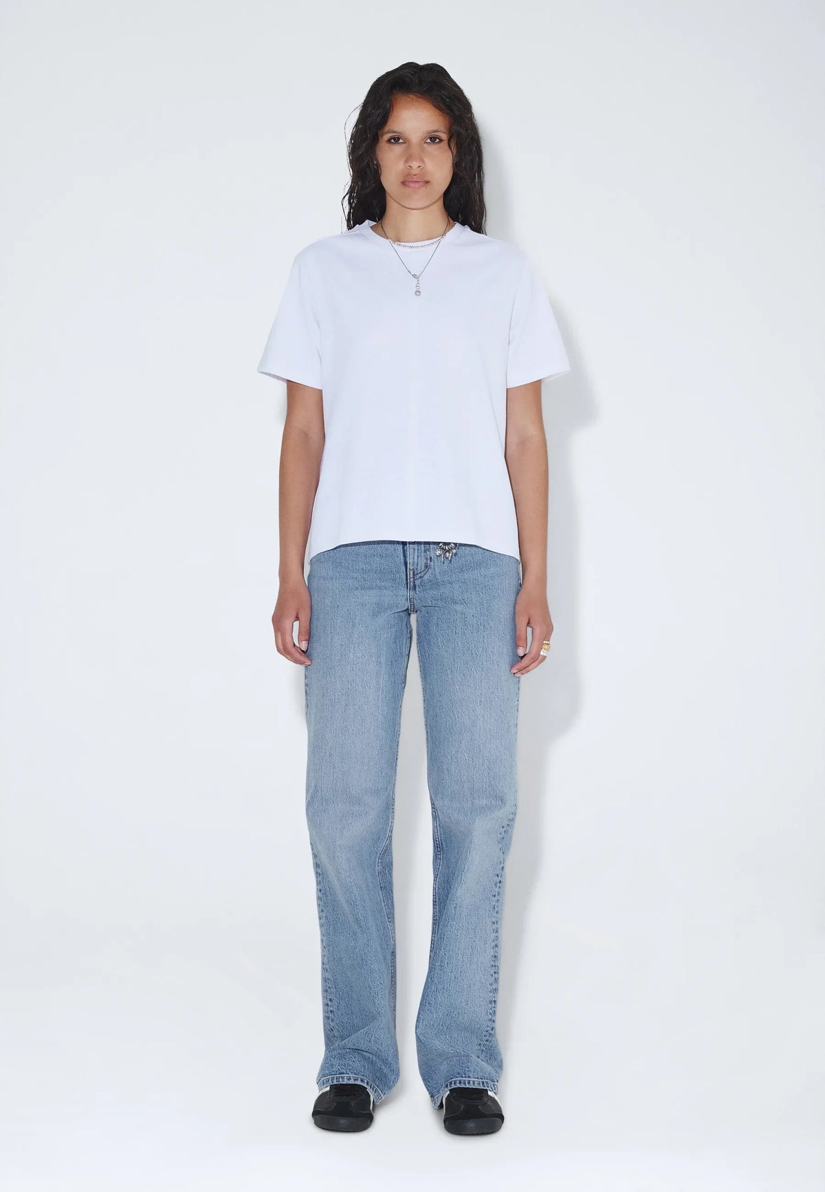 Talia Tee - Off White Fog