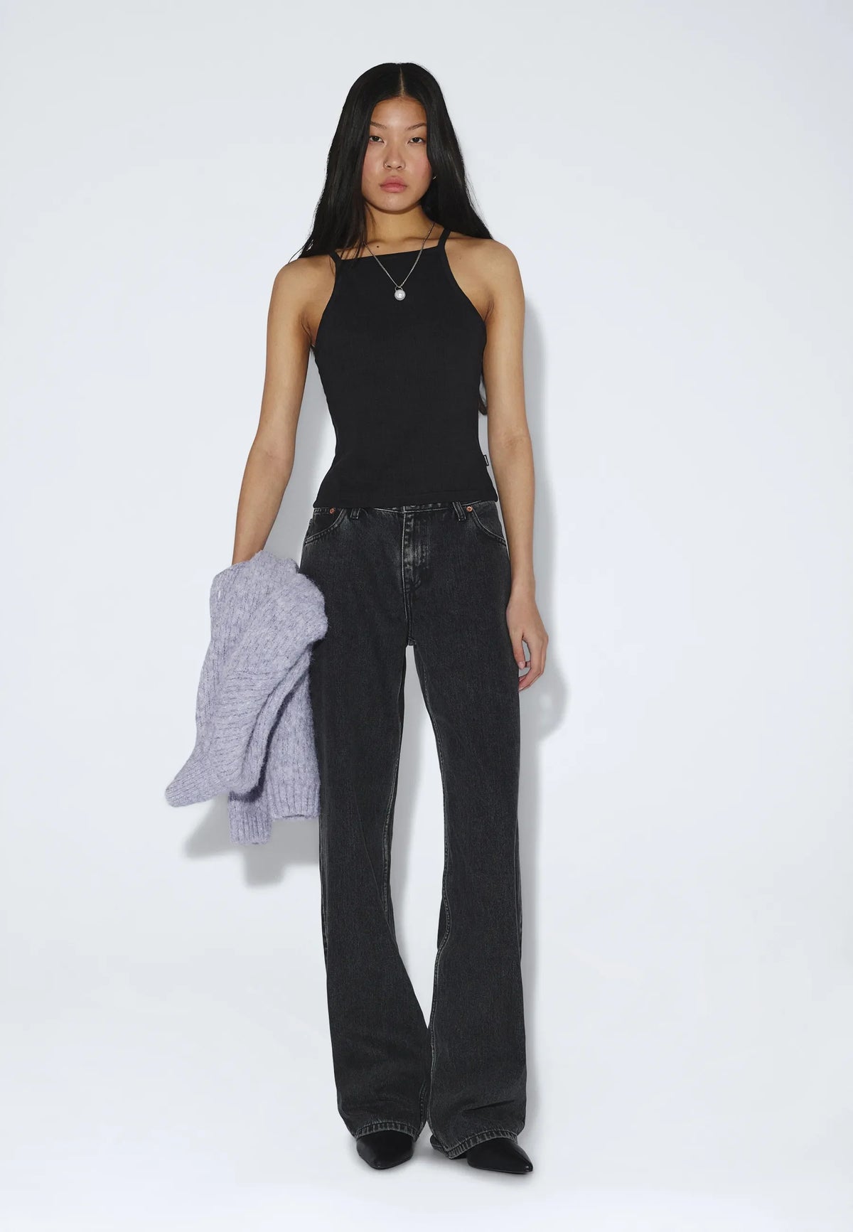 Liora Rib Top - Black