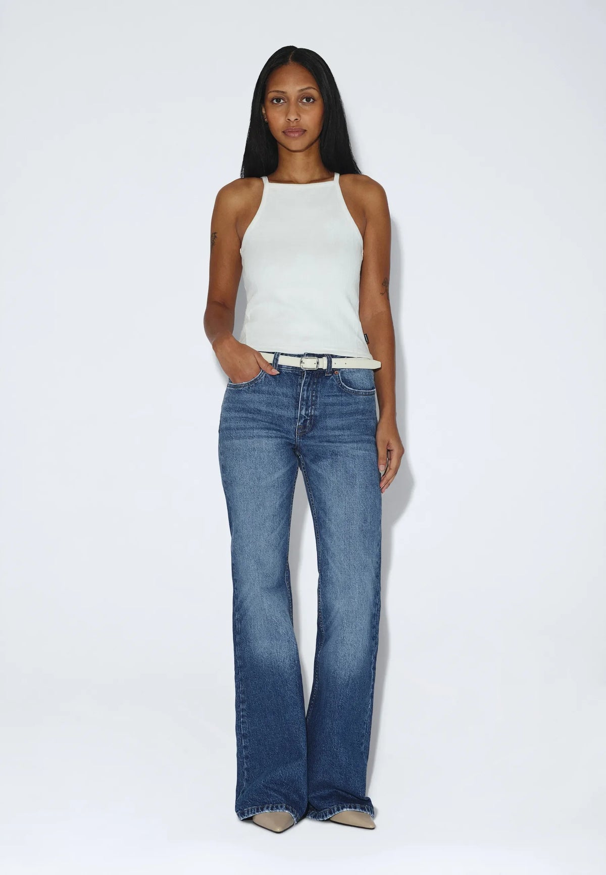 Liora Rib Top - Off White