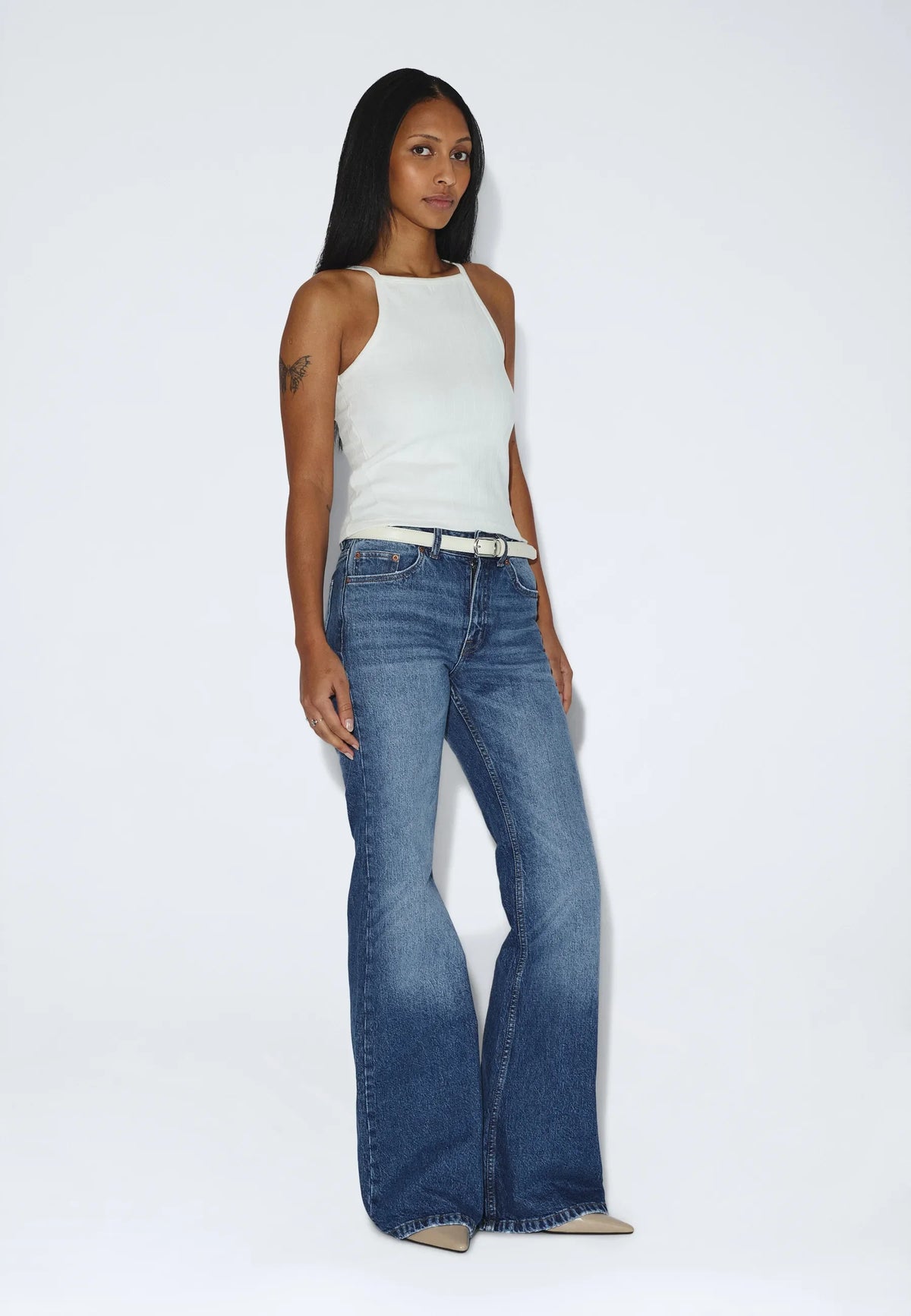 Liora Rib Top - Off White