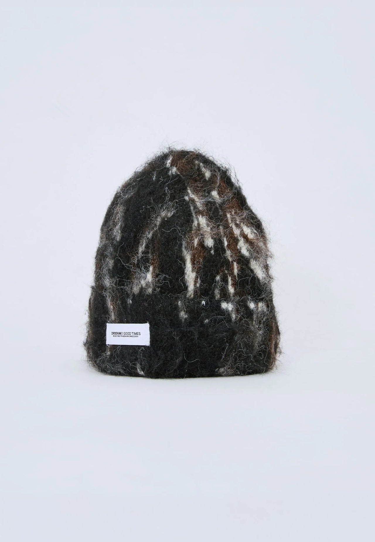 Kiwa Beanie - Black Off White Scribble