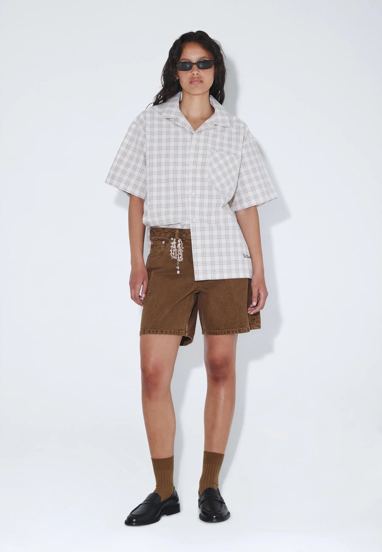 Mile Shirt - Ecru Summer Check