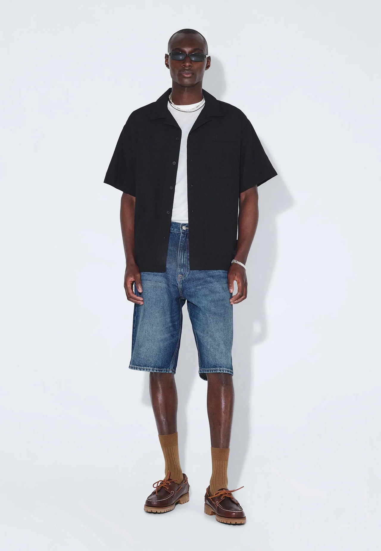 Omar Shorts - Stream Dark Fade Vintage
