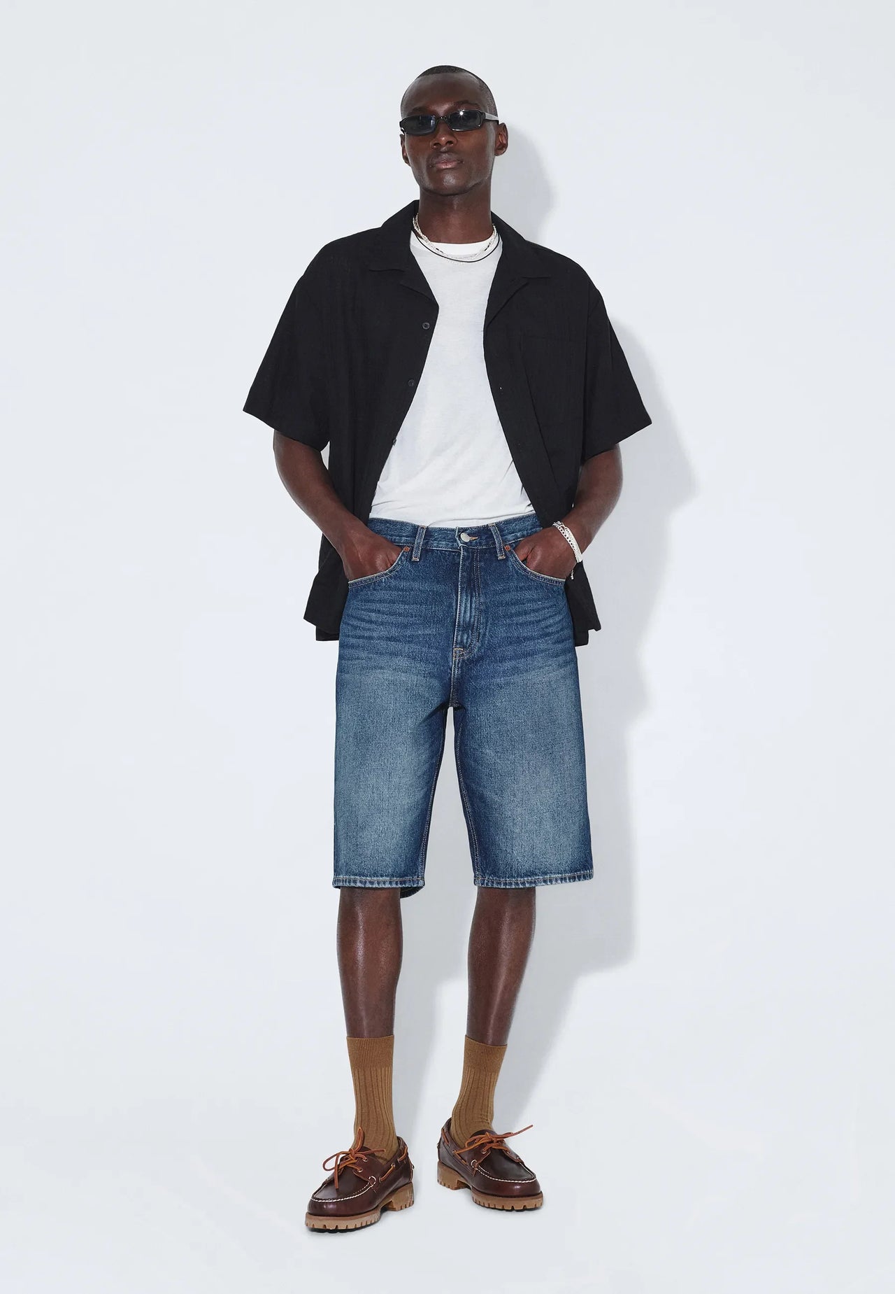 Omar Shorts - Stream Dark Fade Vintage