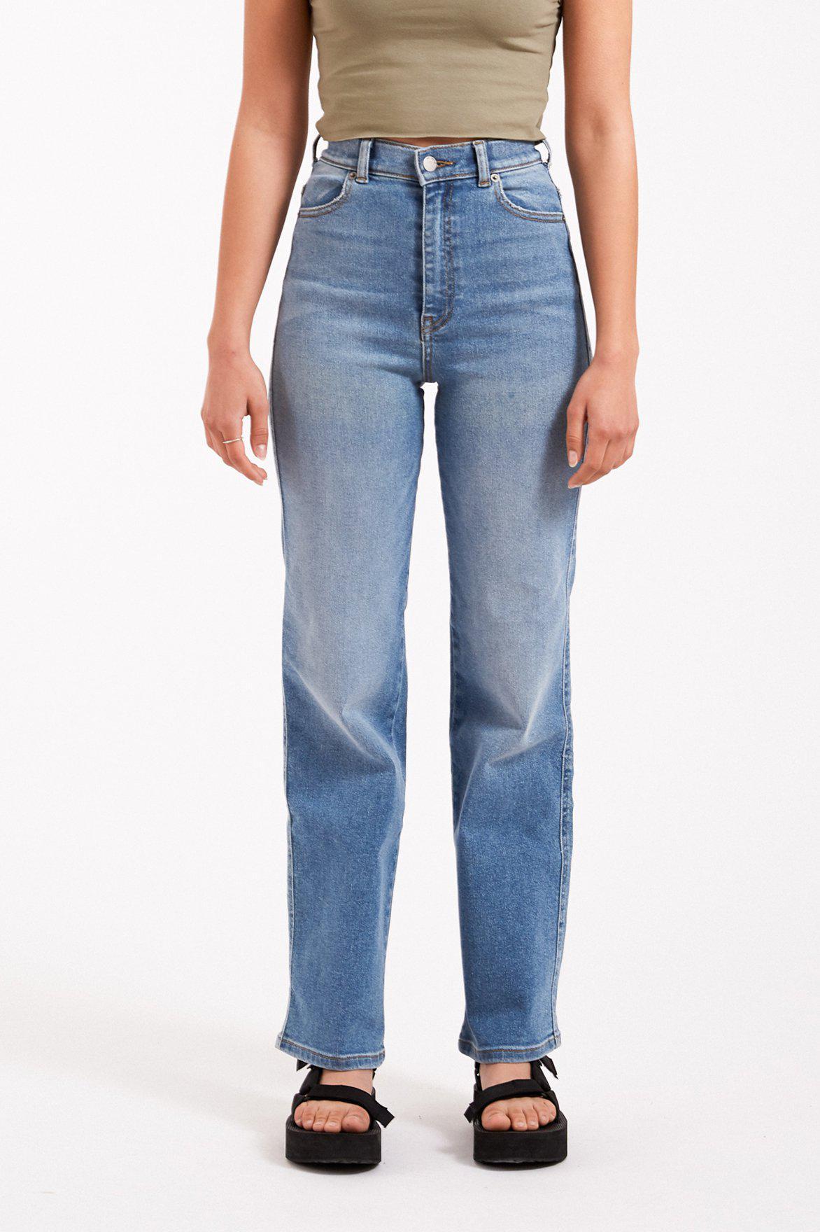 Moxy Straight - Breeze Mid Worn Hem